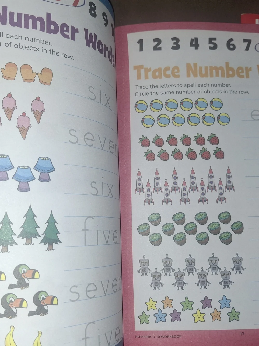 Crayola Numbers Workbook Set - Yellow, Green & Purple